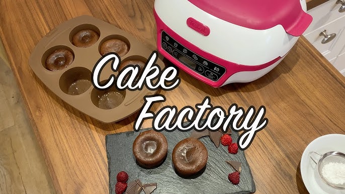 Tefal Cuisson festive Machine à gâteaux Cake Factory (rose