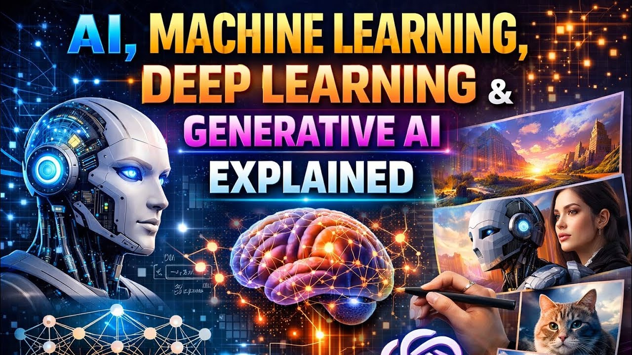 AI vs Machine Learning vs Deep Learning vs Generative AI — Explained ...