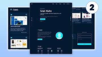 React Developer Portfolio Tutorial with 9 in-built projects | PART TWO