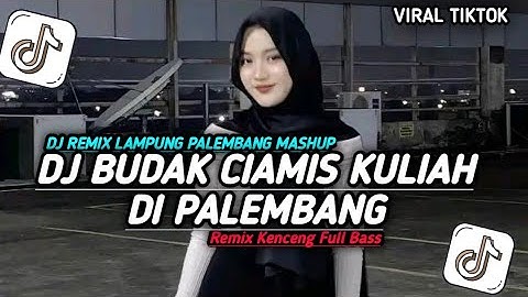 DJ BUDAK CIAMIS KULIAH DI PALEMBANG || DJ REMIX LAMPUNG PALEMBANG VIRAL TIKTOK TERBARU 2025