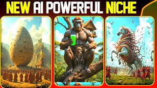 "How to AI Bandar Story Video, AI Bandar Wali Story Kaise Banaye Powerful Niche"