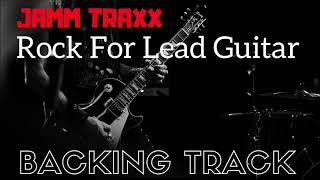 Rock Guitar For Lead Playing Backing Track