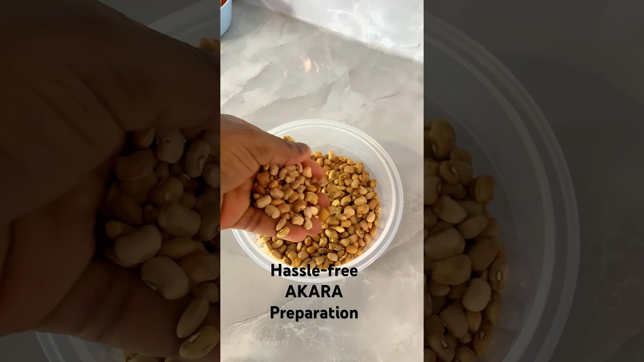 Stop peeling your beans before making AKARA - Time saving akara recipe 