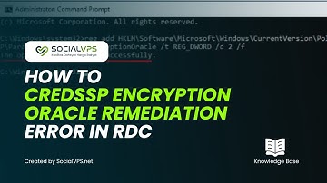 How to Fix the “CredSSP Encryption Oracle Remediation” Error in Remote Desktop Connection (RDC)
