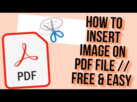 How to insert image on PDF file