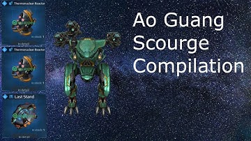 War Robots Ao Guang Scourge Compilation. War Robots Test Server.