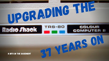 Tandy Radio Shack "Coco 2" | A look under the hood and some overdue upgrades | Memory / Rom Upgrade