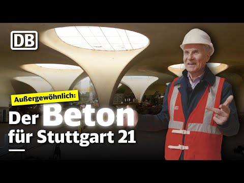 Edler Tropfen: Der besondere Beton fr die Stuttgart 21-Kelche