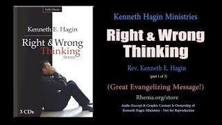 "Right & Wrong Thinking" pt.1/3  |  Rev. Kenneth E. Hagin  |  *(Copyright Protected) screenshot 4