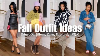 FALL LOOKBOOK/OUTFIT IDEAS 🤍 | Vlogmas Day 8!