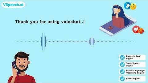 VoiceBot Demo. Automated Voice Assistant. VSpeech.AI Advance Speech Recognition Technology.