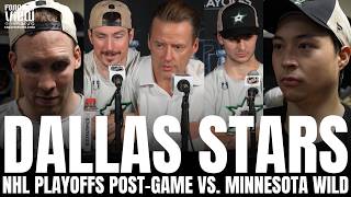 Jason Robertson, Radek Faksa, Matt Duchene, Wyatt Johnston &amp; Stars Recap INSANE GM3 OT Win vs. Wild