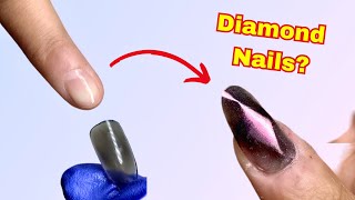 Trying Diamond Nails!?! Does it work?