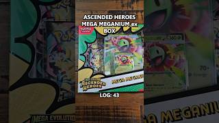 LOG 43 \\\ Ascended Heroes Mega Meganium ex Box.
