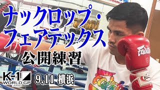 【公開練習】ナックロップ・フェアテックス 9.11 K-1横浜