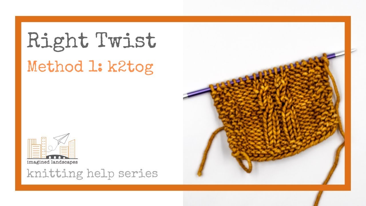 【MODERNIF】Moment Twist Knit Right Twist tutorial - YouTube