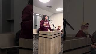 LaRinda Johnson at Canton Ohio City Council 10/20/2025