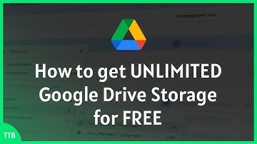 How to get Unlimited Google Drive Storage for FREE