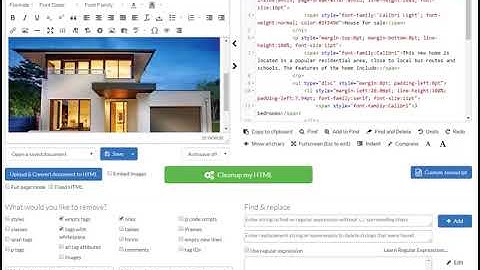 Word To HTML Pro Feature Tour