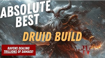 The NEW Top Druid Build in Diablo 4 Season 10!