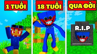 NẾU EM BÉ HUGGY WUGGY JACKVN CÓ CUỘC SỐNG TRONG MINECRAFT*HUGGY WUGGY TỪ 1 TUỔI ĐẾN KHI QUA ĐỜI