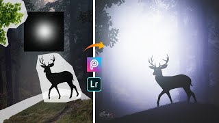 The Making of Photo - Manipulation: Deer | PicsArt Composition Editing Tutorial 2021