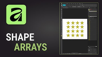 How to Create Shape Arrays in Affinity | Step-by-Step Design Tutorial (2025)