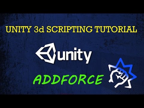 AddForce  - Unity3d Tutorials