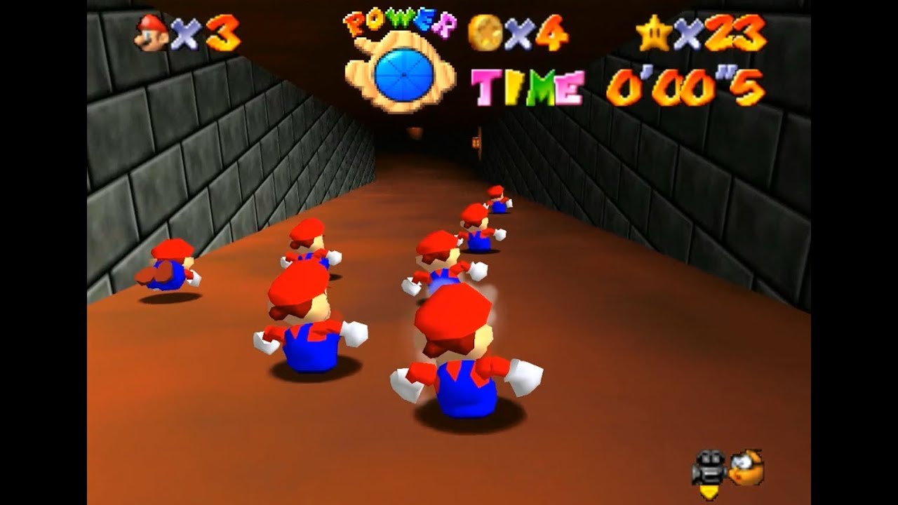 O ousado Mario 64 gratuito Online para 24 jogadores