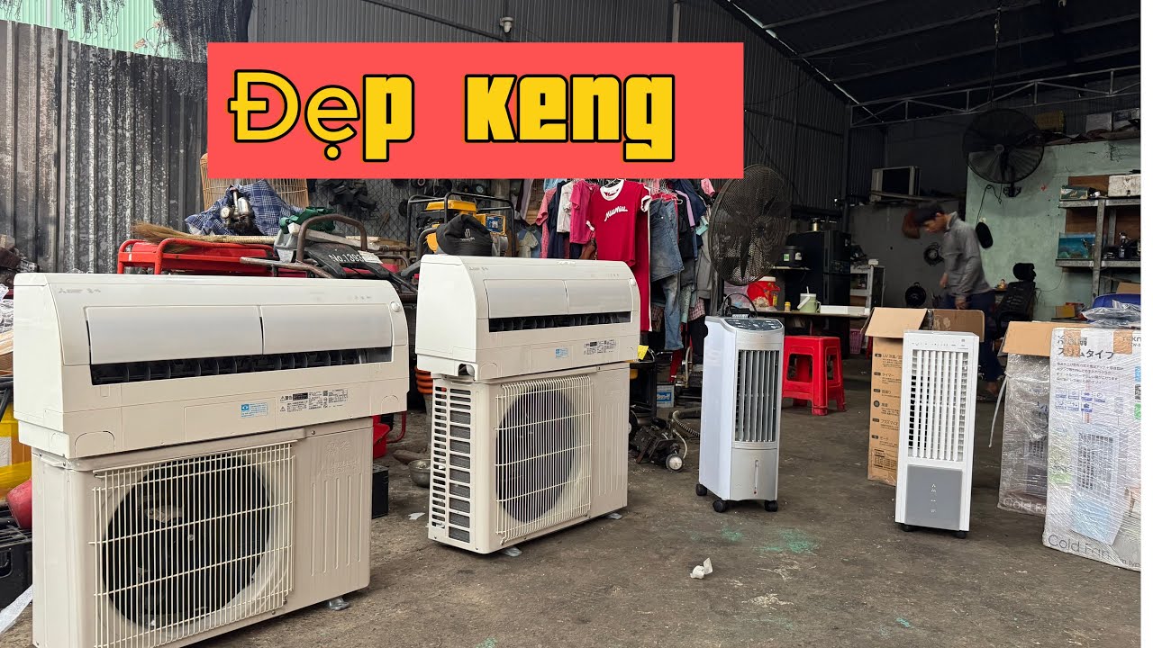 Máy lạnh— quạt hơi nước nhật bãi/ báo giá