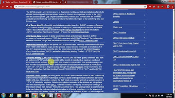 How to download Global Precipitation Climatology Center (GPCC)