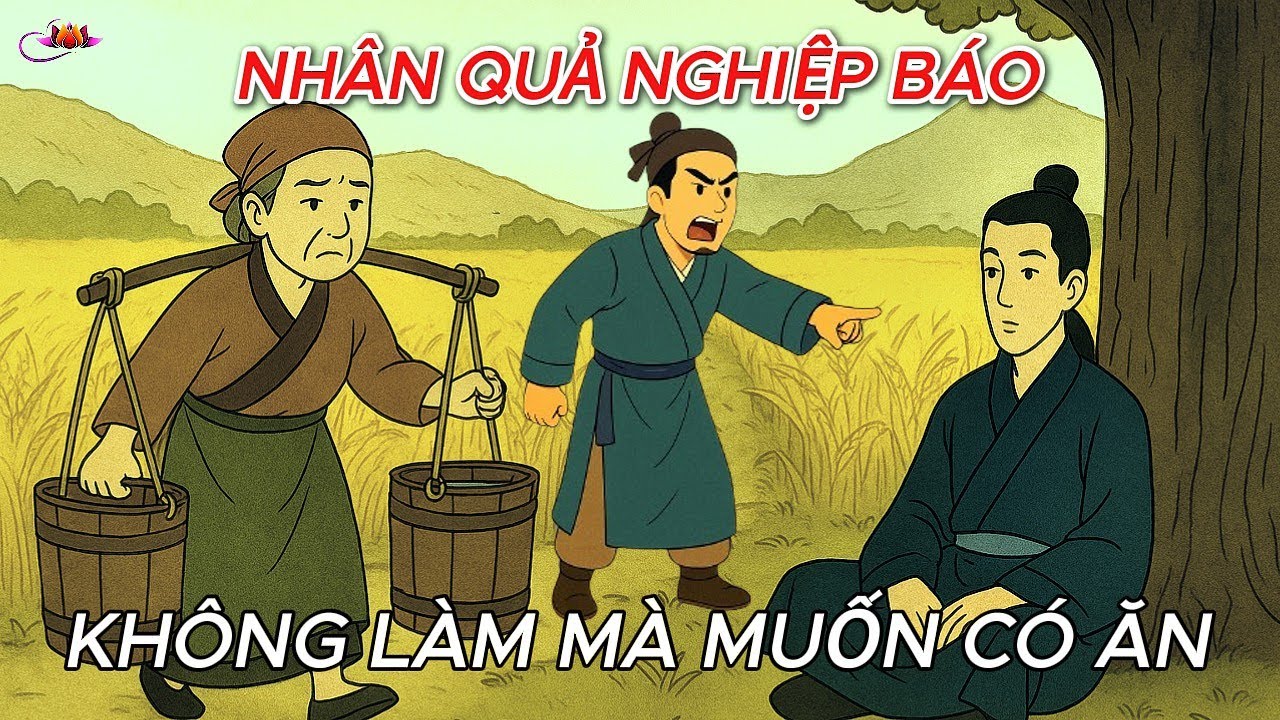 Nhân quả sâu sắc, thật bất hạnh cho gia đình có người con như vậy không làm mà đòi có ăn