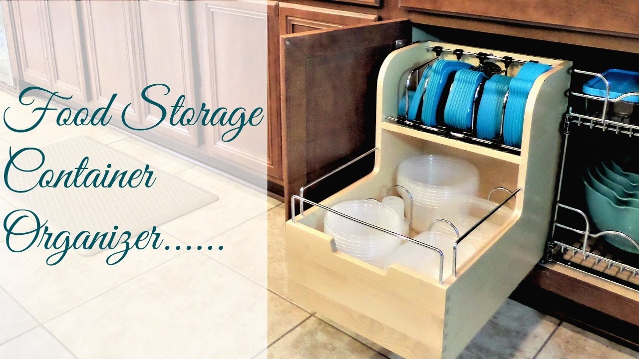 How To Organize Food Storage Containers  The BEST! Food Container  Organizing System 