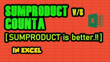 14.SUMPRODUCT to count non blank cells || Application of converting TRUE/FALSE into 1/0.