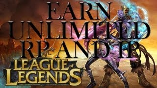 How to obtain an unlimited amount of RP and IP in LoL [Working]