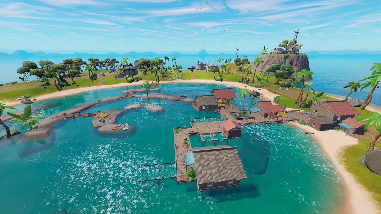 Fortnite Season 19 Spawn Island tour YouTube
