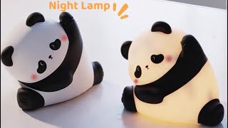 Kungfu Panda Night Light – Soft Silicone LED Lamp for Nursery & Bedside screenshot 1