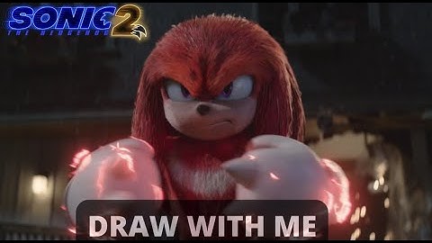 How to Draw Knuckles from Sonic 2