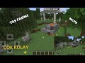 TAŞ FARMI ÇOK KOLAY|MCPE| 1.21.51