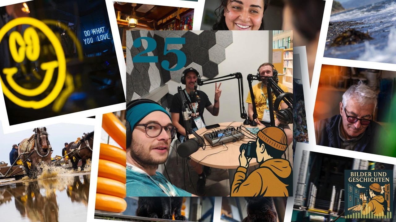 Dia 25 - Spontane Aufnahme auf dem PodCamp mit Micha Rost - Podcast 'Bilder und Geschichten'