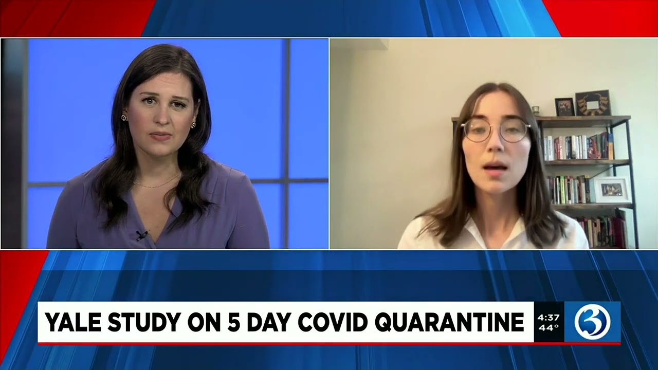 Yale study on 5-day COVID quarantine