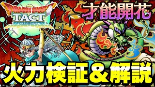 【ドラクエタクト】フルパネル解放『しんりゅう＆賢者（女）』火力検証＆解説します！！！！【DQT】