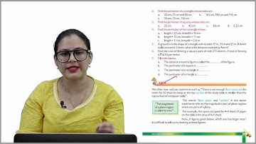 Ch 13 | Jay Cee | Active Mathmatices | Class 4 | Perimeter and  Area  | For children