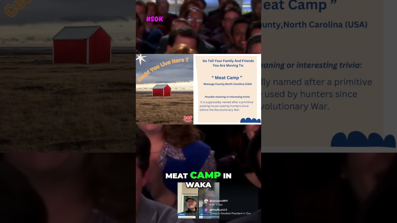 Could You Live in Meat Camp  Weirdest Places Revealed!