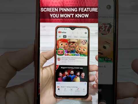Screen Pinning Feature