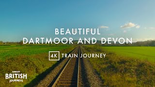 Experience the Dartmoor Line: Okehampton to Exeter St Davids | Relaxing 4K Train Journey