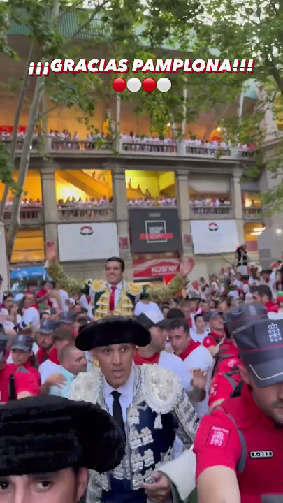 SAN FERMÍN 2024 -5to festejo | Emilio de Justo abre la puerta grande tras obtener 2 orejas -09/07/24