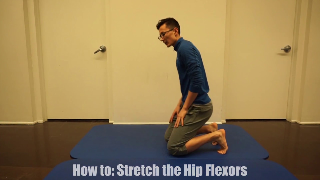 How To: Stretch your Hip Flexors - YouTube
