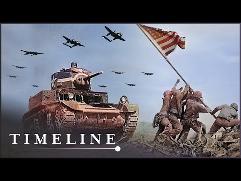 How American Tanks Rolled Over The Pacific | Greatest Tank Battles | Timeline