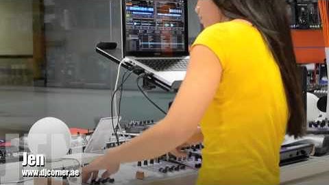 DJ Jen and DJ Corner UAE Showcasing Livid Ohm64 RGB and Traktor Pro 2